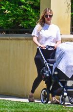 MIA GOTH Out with Her Newborn Baby on Mother