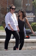 MICHELLE RODRIGUEZ Out on Vacation in Rome 05/14/2022
