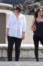 MICHELLE RODRIGUEZ Out on Vacation in Rome 05/14/2022