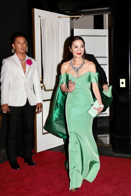 MICHELLE YEOH Heading to 2022 Met Gala in New York 05/02/2022