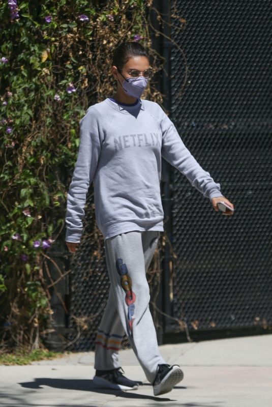 MILA KUNIS Out and About in Los Angeles 05/11/2022