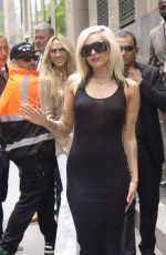 MILEY CYRUS Arrives at NBC/Universal Upfronts in New York 05/16/2022