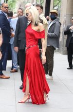 MILEY CYRUS Arrives at NBCUniversal Upfronts in New York 05/16/2022