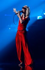MILEY CYRUS Performs at NBCUniversal Upfront in New York 05/16/2022