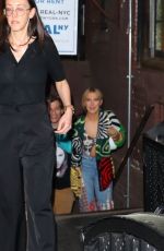 MILLIE BOBBY BROWN and Jake Bongiovi at Don Angie Restaurant in New York 05/13/2022