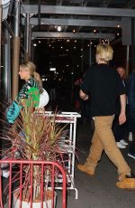 MILLIE BOBBY BROWN and Jake Bongiovi at Don Angie Restaurant in New York 05/13/2022
