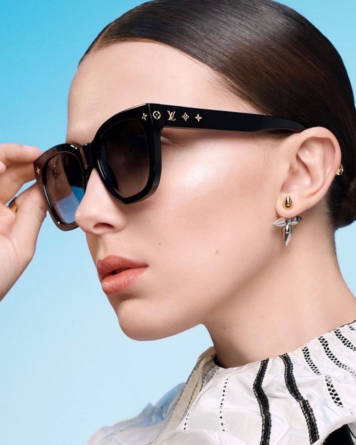 MILLIE BOBBY BROWN for Louis Vuitton Sunglasses Sprinng 2022 Campaign –  HawtCelebs