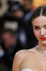 MIRANDA KERR at Met Gala Celebrating In America: An Anthology of Fashion in New York 05/02/2022