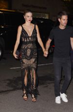 MIRANDA KERR Leaves Met Gala Afterparty in New York 05/02/2022