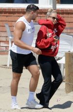 MOLLY MAE HAGUE and Tommy Fury Out on the Beach at Paradise Cove in Malibu 05/06/2022
