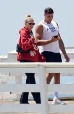 MOLLY MAE HAGUE and Tommy Fury Out on the Beach at Paradise Cove in Malibu 05/06/2022