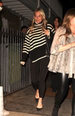 MOLLY SIMS Out for Dinner in Santa Monica 05/10/2022