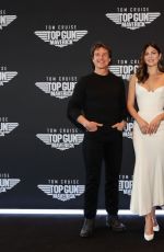 MONICA BARBARO at Top Gun: Maverick Press Day in Mexico City 05/06/2022