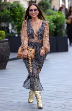 MYLEENE KLASS Arrives at Smooth Radio in London 05/21/2022