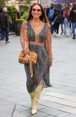 MYLEENE KLASS Arrives at Smooth Radio in London 05/21/2022