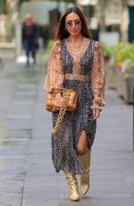 MYLEENE KLASS Arrives at Smooth Radio in London 05/21/2022
