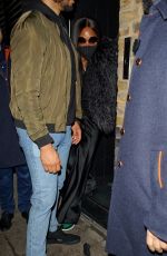 NAOMI CAMPBELL Leaves Chiltern Firehouse in London 05/07/2022