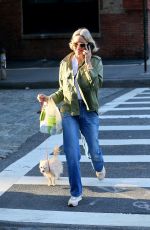 NAOMI WATTS Out with Her Dog in New York 05/12/2022