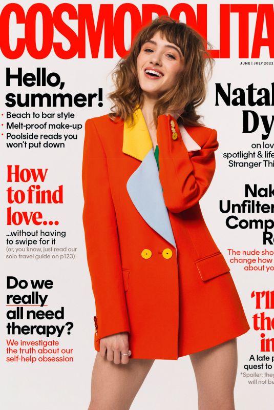 NATALIA DYER for Cosmopolitan Magazine, June/July 2022