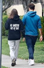 NATALIE PORTMAN and Benjamin Millepied Out in Los Feliz 05/18/2022