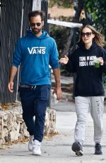 NATALIE PORTMAN and Benjamin Millepied Out in Los Feliz 05/18/2022