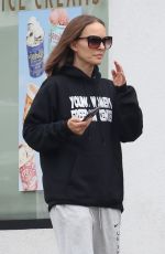 NATALIE PORTMAN and Benjamin Millepied Out in Los Feliz 05/18/2022