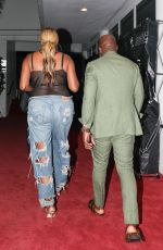 NENE LEAKES Out for Dinner in Miami 05/09/2022