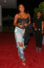 NENE LEAKES Out for Dinner in Miami 05/09/2022