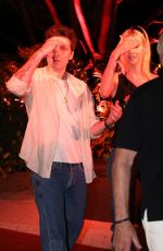 NICOLA PELTZ and Brooklyn Beckham Arrives at Carbone in Miami 05/08/2022