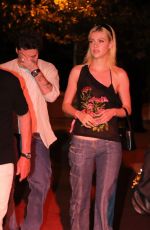 NICOLA PELTZ and Brooklyn Beckham Arrives at Carbone in Miami 05/08/2022