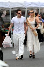 NICOLA PELTZ and Brooklyn Beckham at Farmer