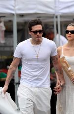 NICOLA PELTZ and Brooklyn Beckham at Farmer