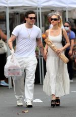 NICOLA PELTZ and Brooklyn Beckham at Farmer
