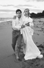 NICOLA PELTZ and Brooklyn Beckham in Vogue Magazine, UK June 2022