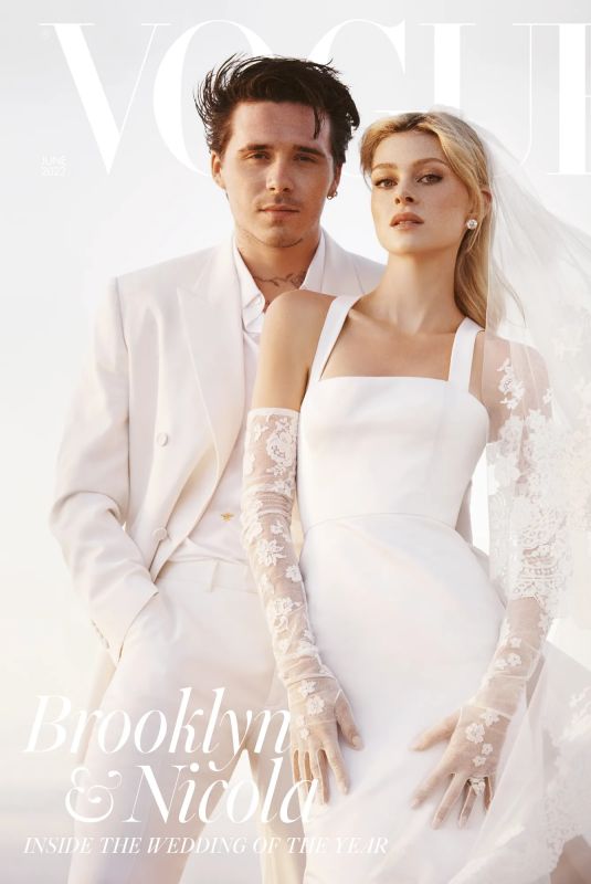 NICOLA PELTZ and Brooklyn Beckham in Vogue Magazine, UK June 2022