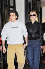 NICOLA PELTZ and Brooklyn Beckham Leaves Mark Hotel in New York 05/01/2022