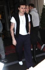 NICOLA PELTZ and Brooklyn Beckham Out in New York 05/01/2022