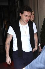 NICOLA PELTZ and Brooklyn Beckham Out in New York 05/01/2022