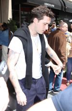 NICOLA PELTZ and Brooklyn Beckham Out in New York 05/01/2022
