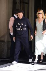 NICOLA PELTZ and Brooklyn Beckham Out in New York 05/05/2022