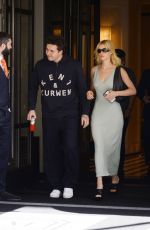 NICOLA PELTZ and Brooklyn Beckham Out in New York 05/05/2022