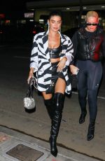 NICOLE WILLIAMS Arrives at Kevin Hart