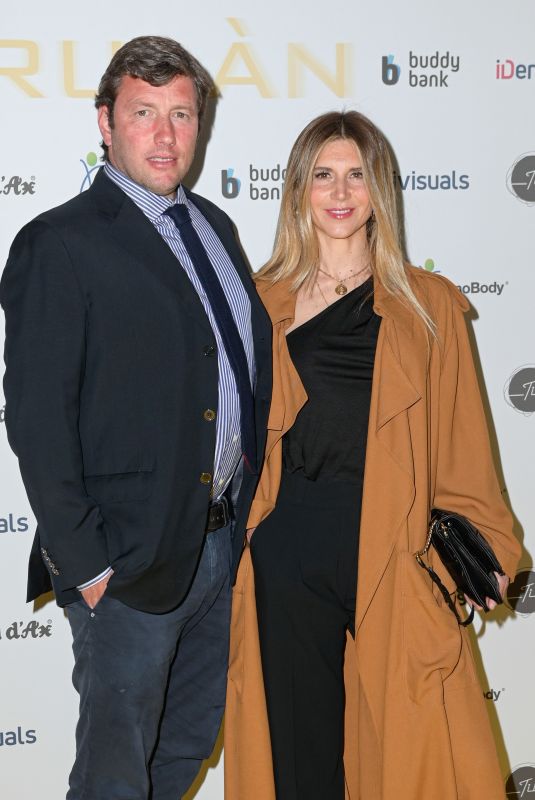 NICOLETTA ROMANOFF and Federico Alverai at Tapirulan Premiere in Rome 04/26/2022