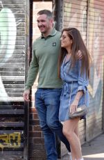 NIKKI SADERSON and Anthony Quinlan Out in Manchester 05/24/2022