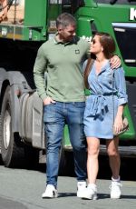 NIKKI SADERSON and Anthony Quinlan Out in Manchester 05/24/2022