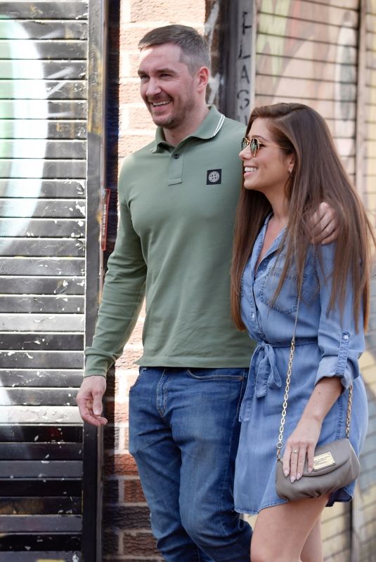 NIKKI SADERSON and Anthony Quinlan Out in Manchester 05/24/2022