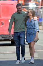 NIKKI SADERSON and Anthony Quinlan Out in Manchester 05/24/2022