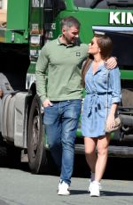 NIKKI SADERSON and Anthony Quinlan Out in Manchester 05/24/2022