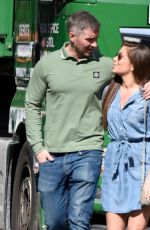 NIKKI SADERSON and Anthony Quinlan Out in Manchester 05/24/2022