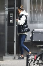 NINA AGDAL Heading to a Gym in New York 05/04/2022